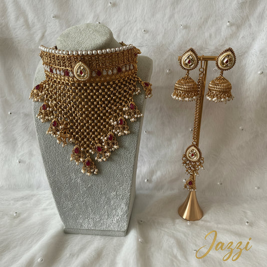 The Royal Heritage Jali Choker Set