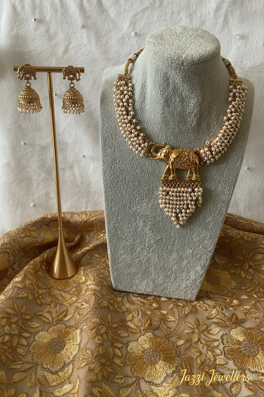 The Gaja Pearl Statement Necklace