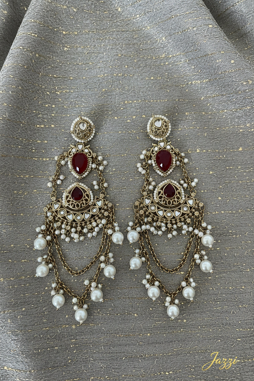 Crimson Earrings