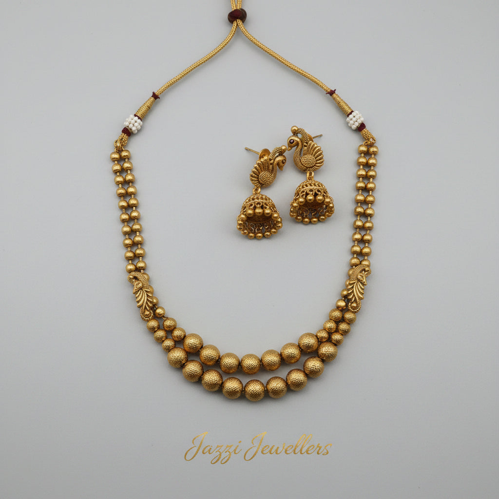 The Regal Mayura Bead Set