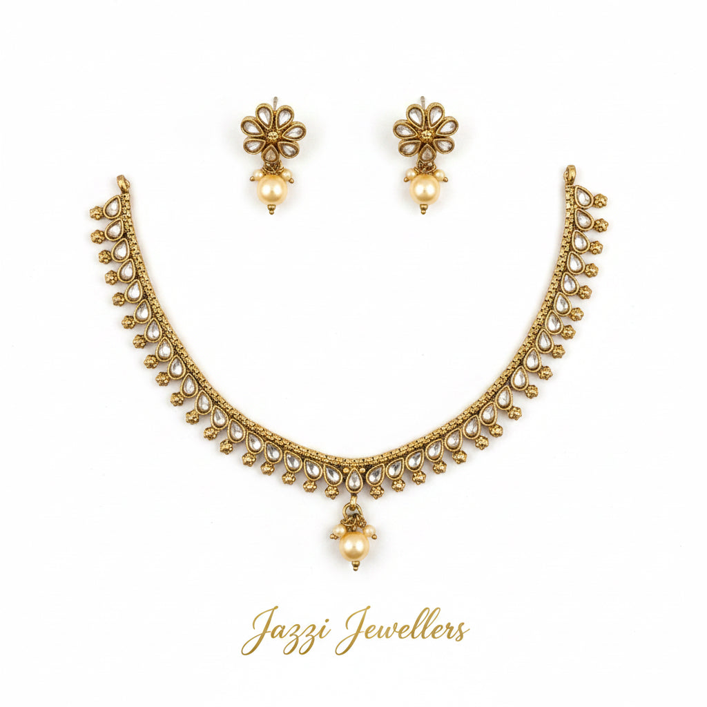 The Gilded Pearl Blossom Set