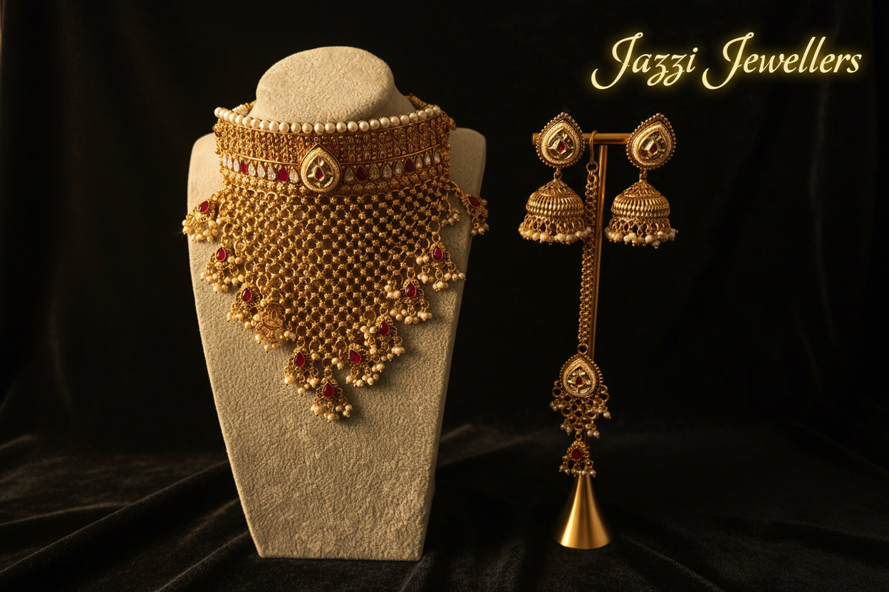 The Royal Heritage Jali Choker Set