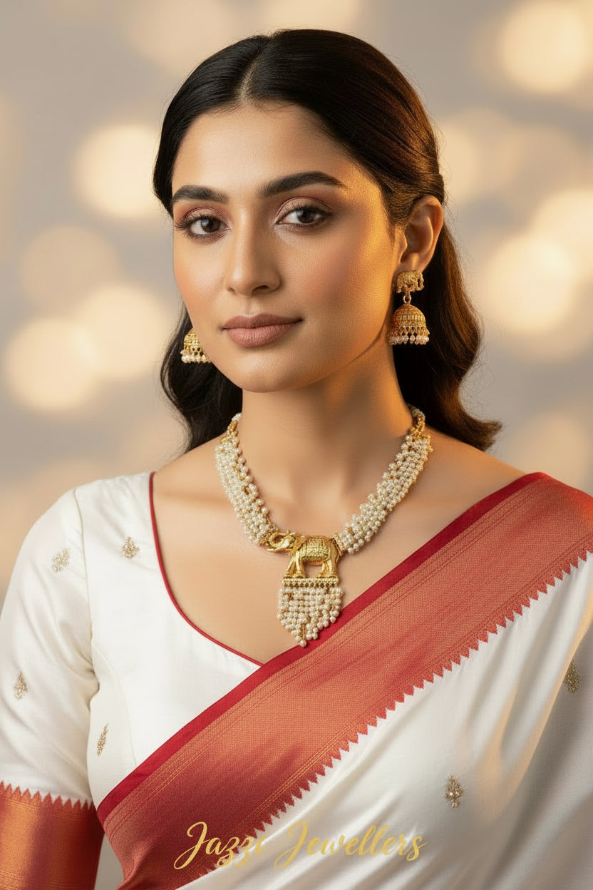 The Gaja Pearl Statement Necklace