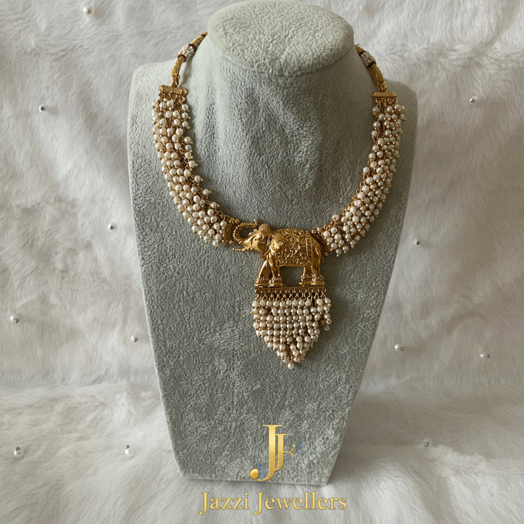 The Gaja Pearl Statement Necklace