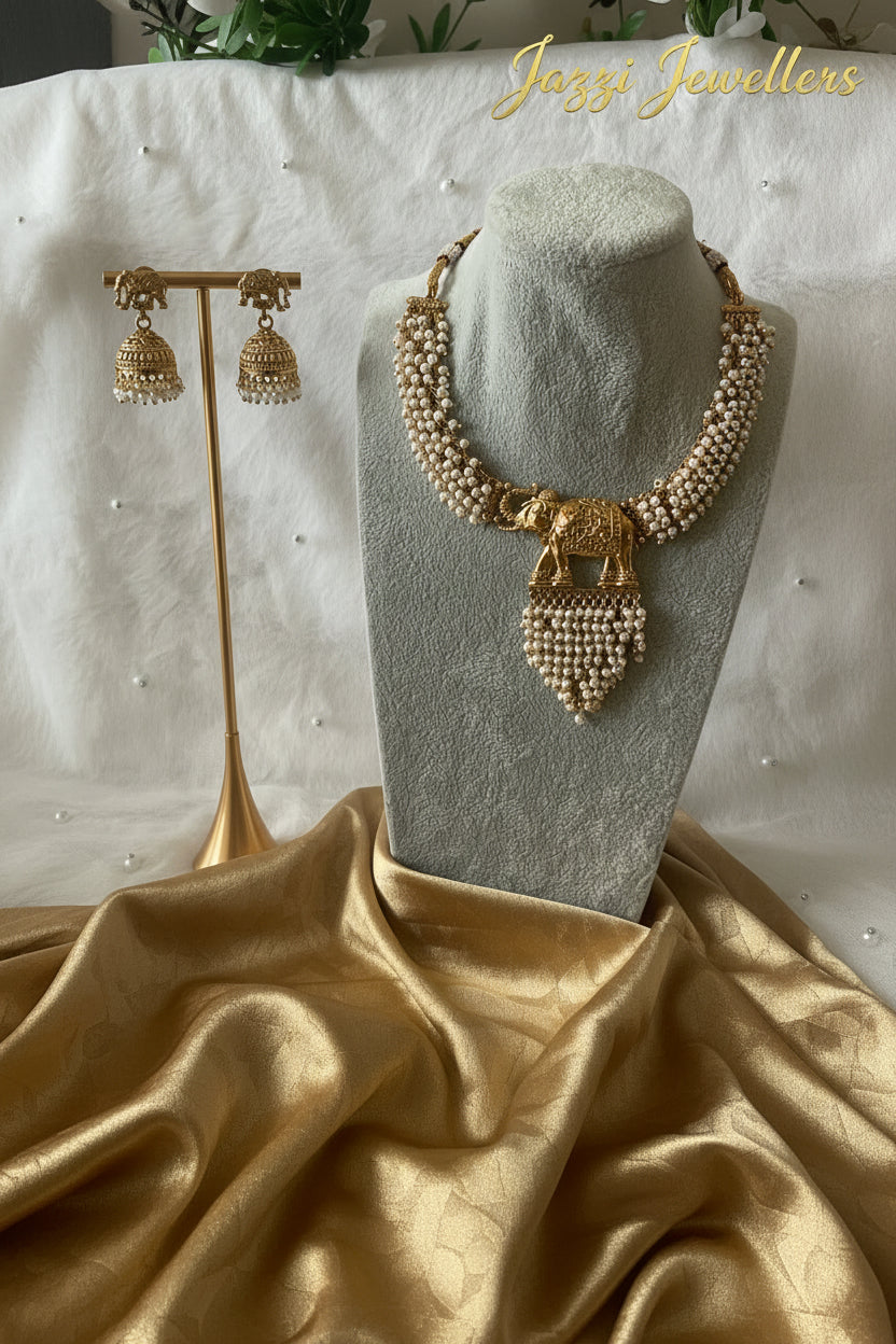 The Gaja Pearl Statement Necklace