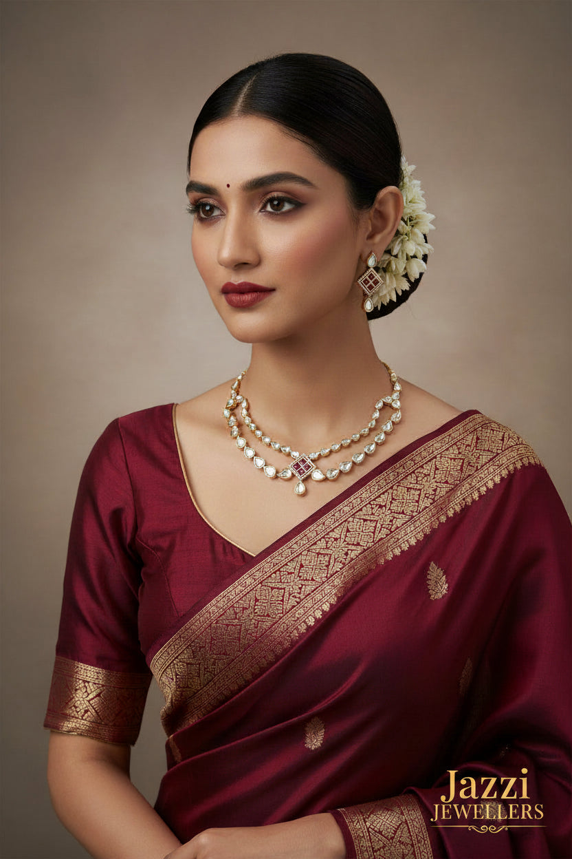 The Vaani Kundan Droplet Set