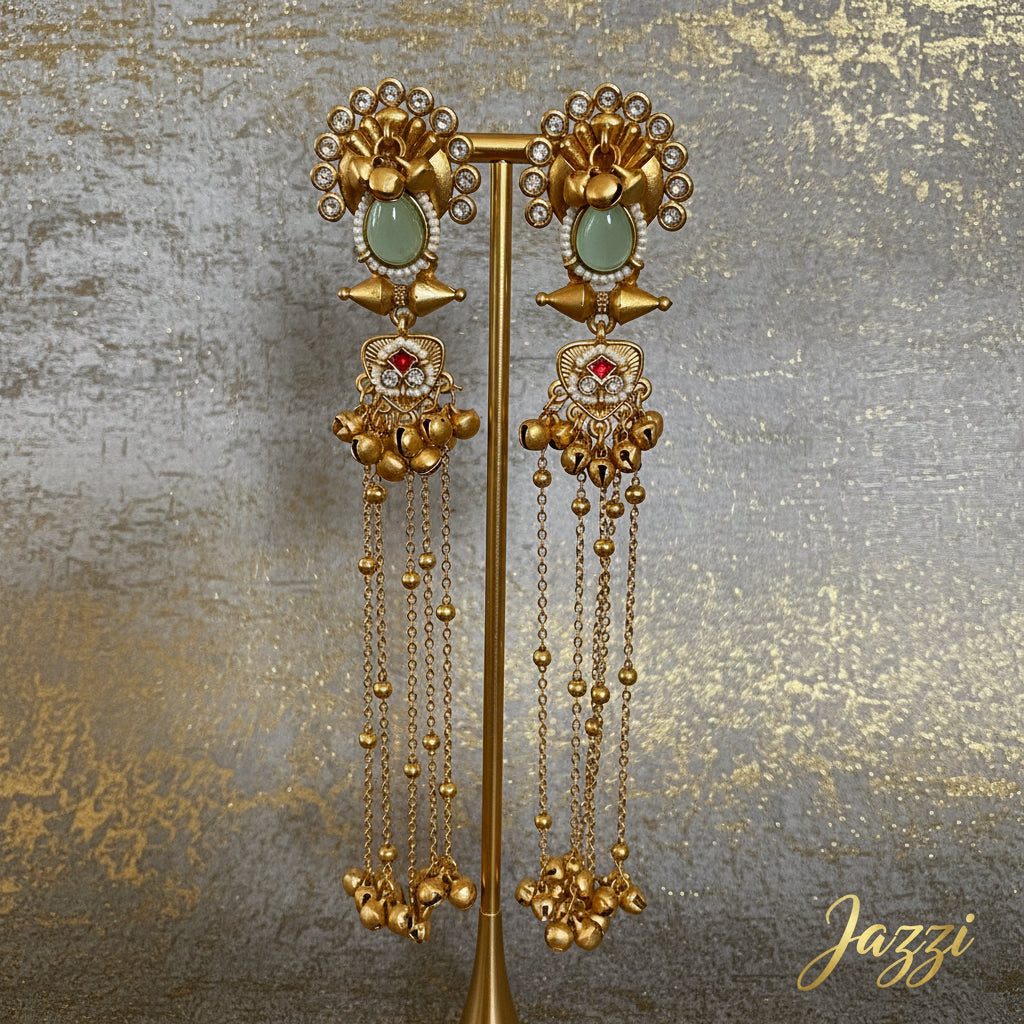 Miyat dangle earrings