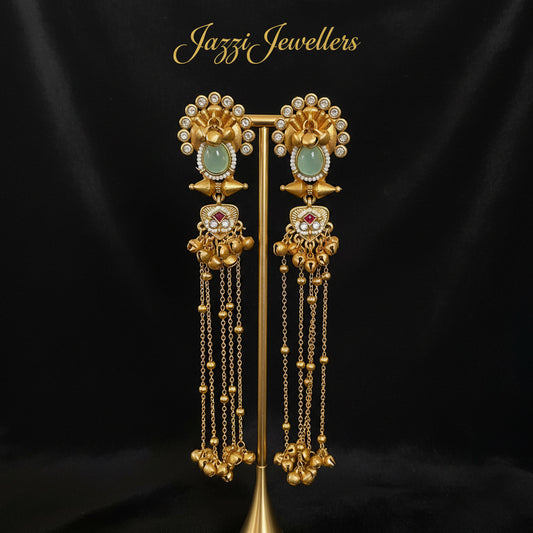 Miyat dangle earrings