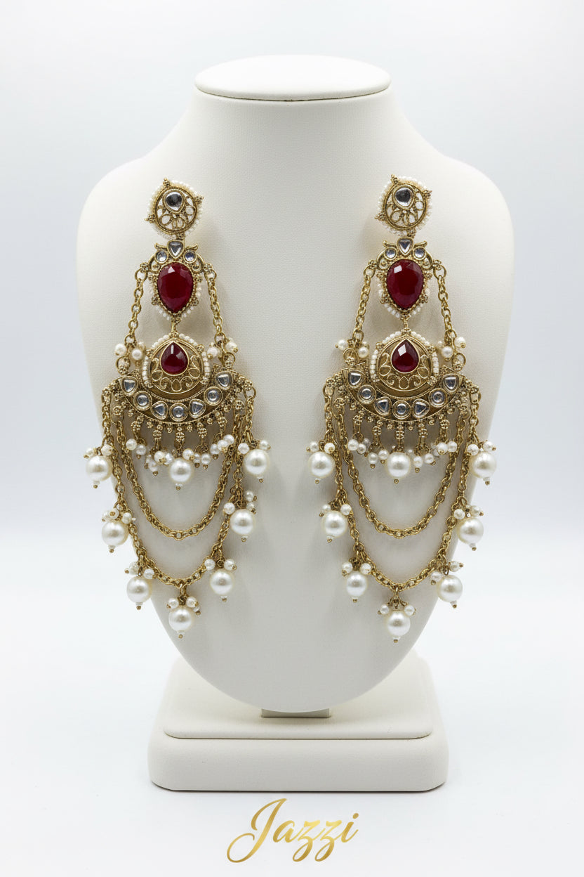 Crimson Earrings