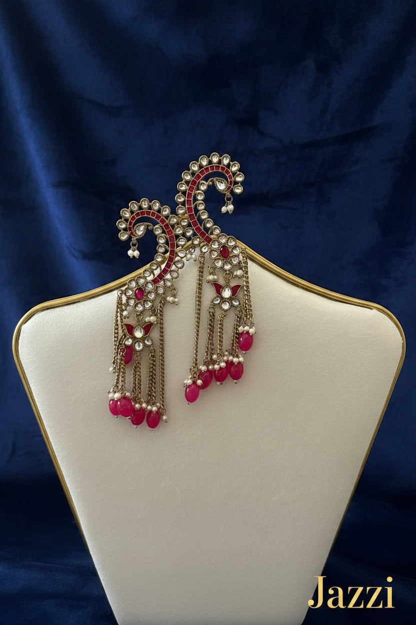 Kundan Ear Cuffs
