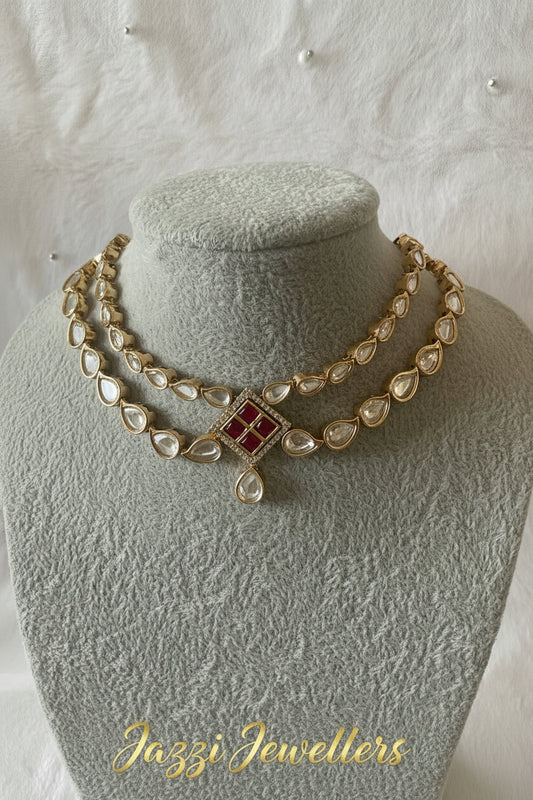 The Vaani Kundan Droplet Set
