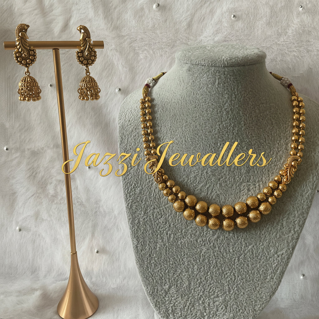 The Regal Mayura Bead Set