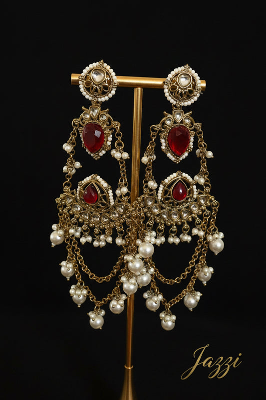 Crimson Earrings
