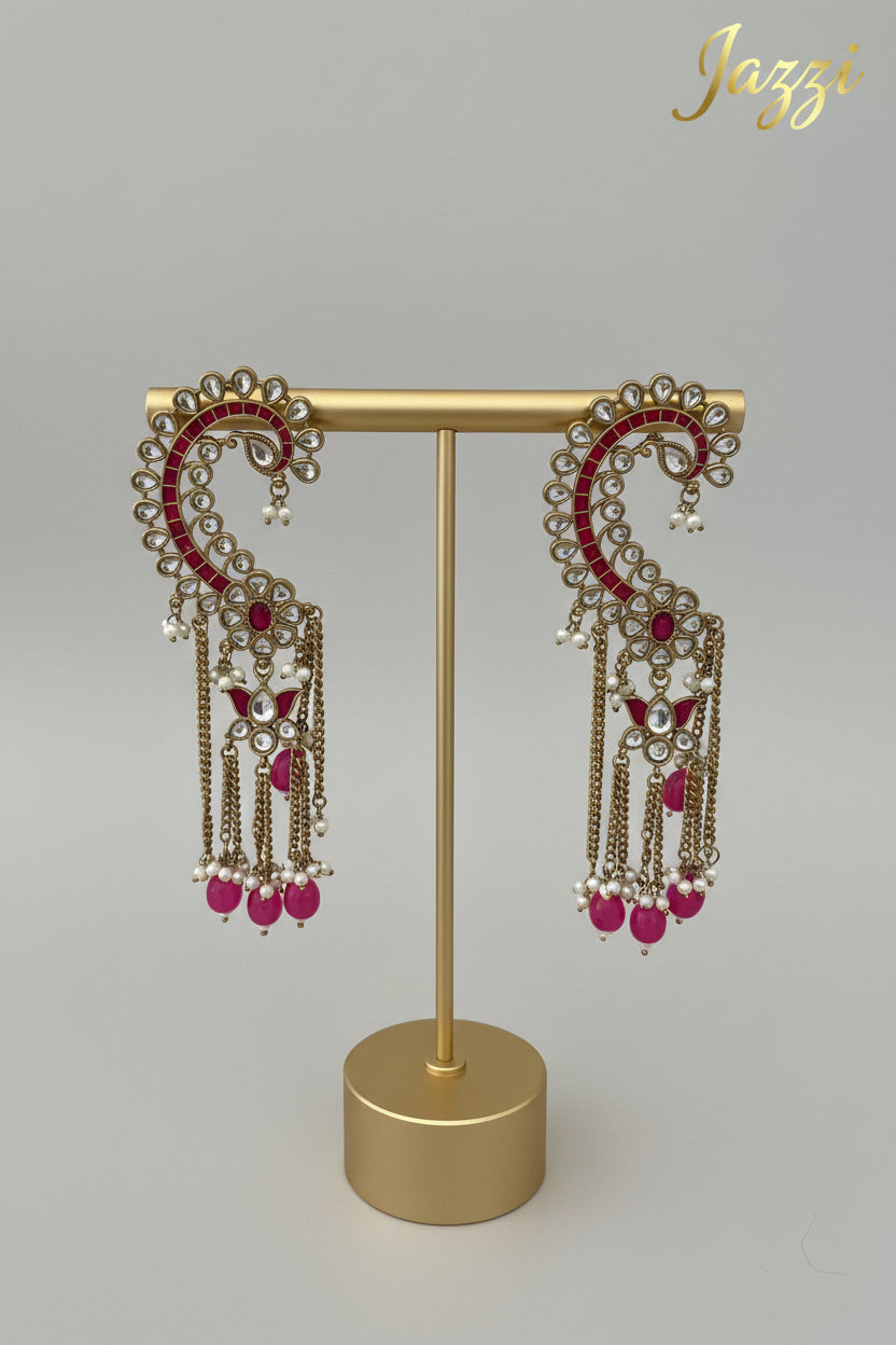 Kundan Ear Cuffs