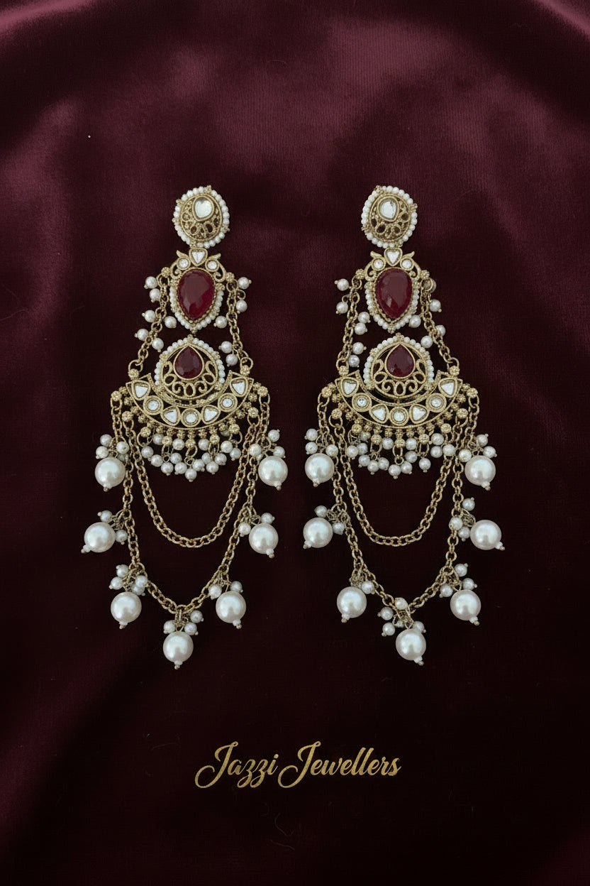 Crimson Earrings