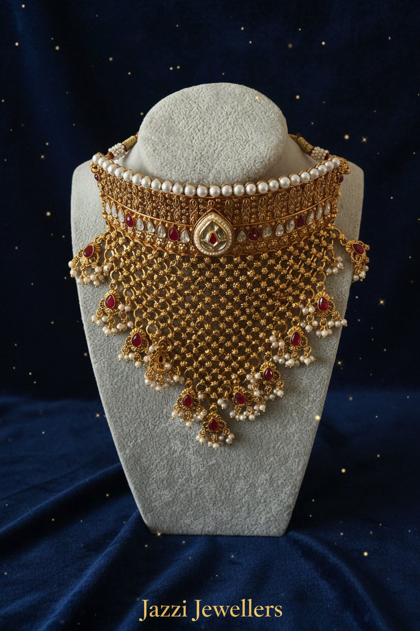 The Royal Heritage Jali Choker Set