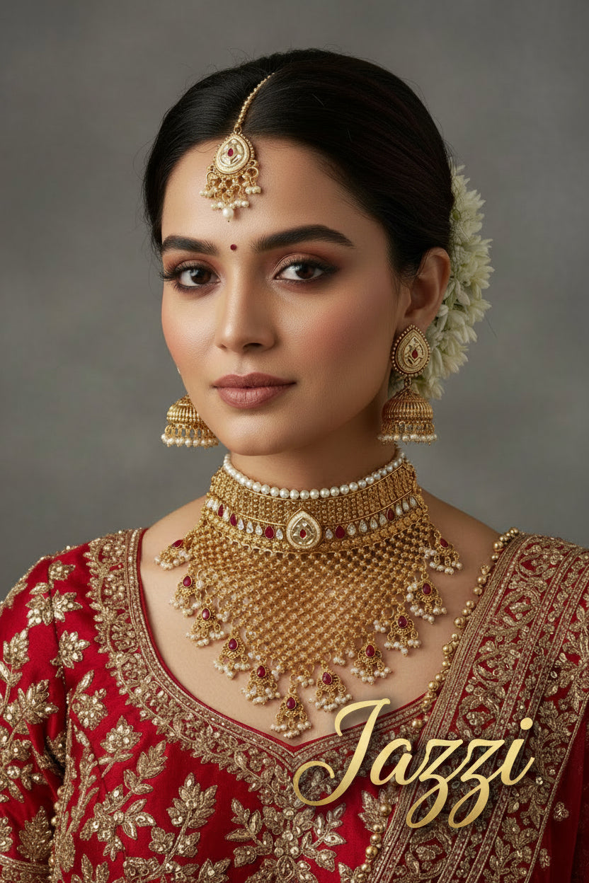 The Royal Heritage Jali Choker Set