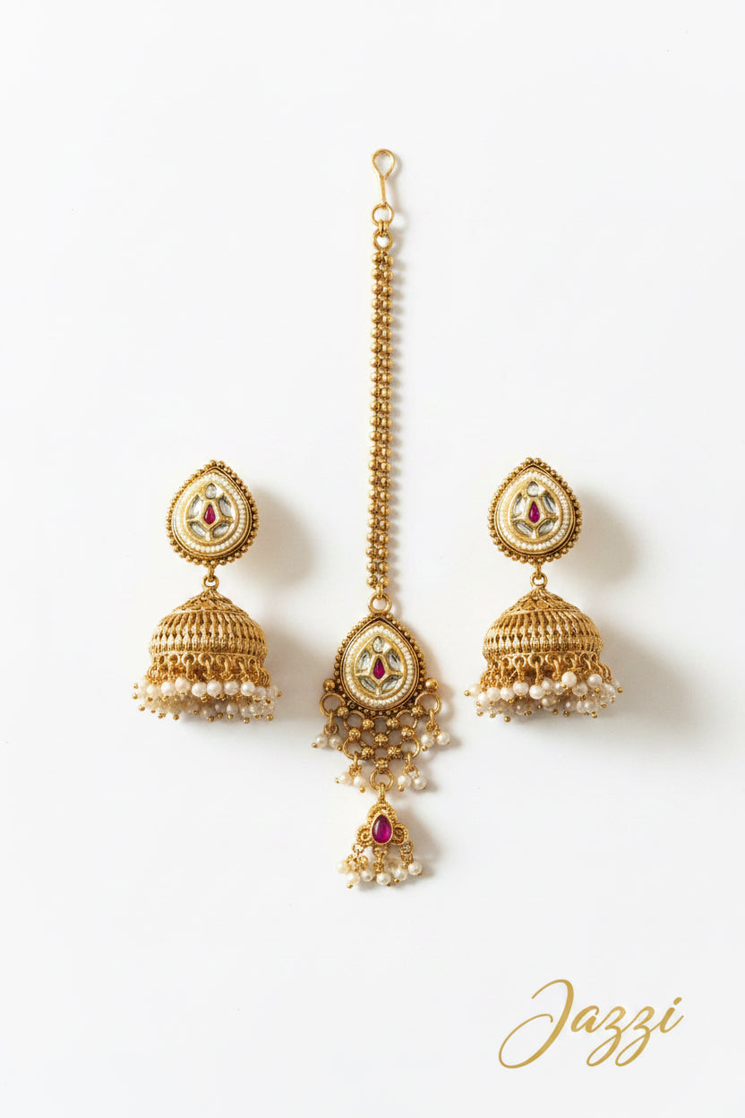 The Royal Heritage Jali Choker Set