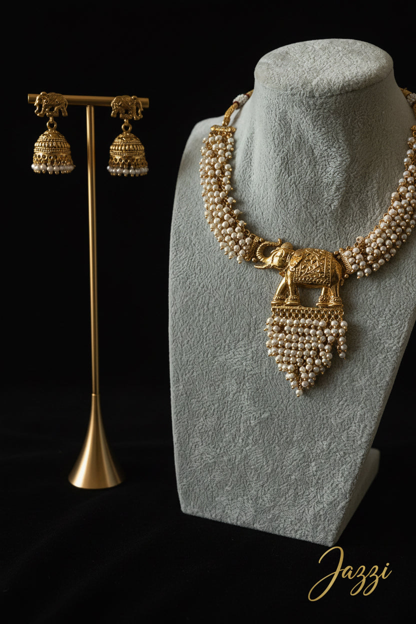 The Gaja Pearl Statement Necklace