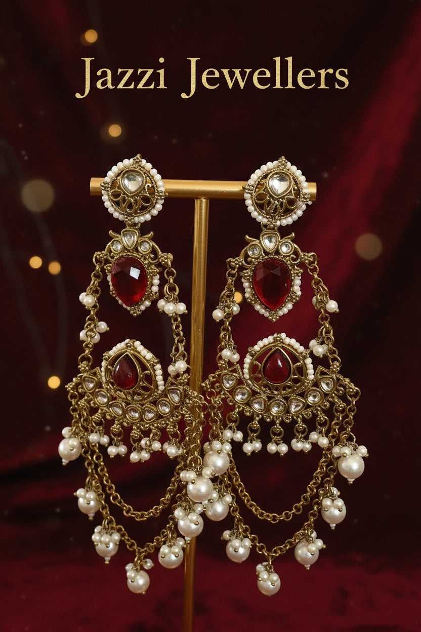 Crimson Earrings