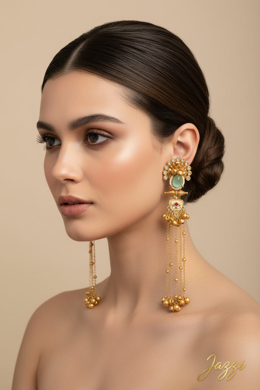 Miyat dangle earrings