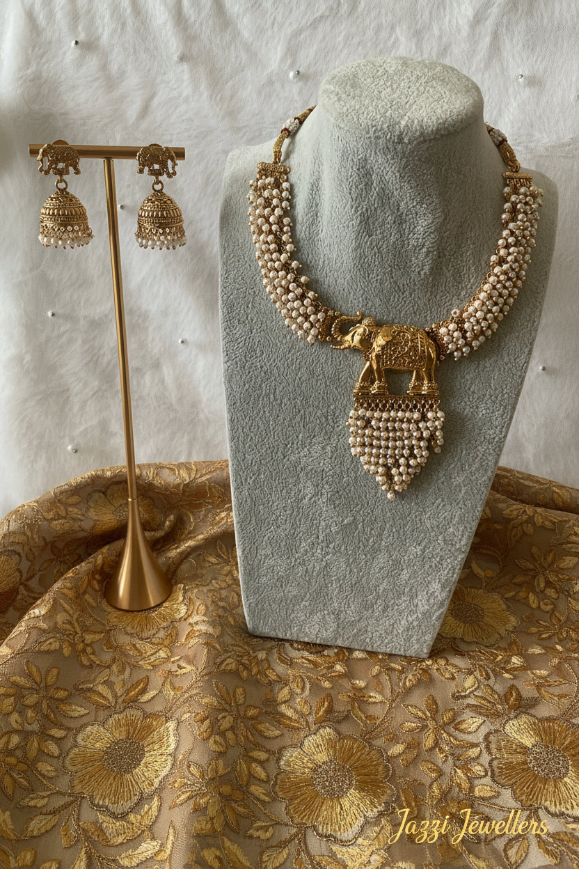 The Gaja Pearl Statement Necklace