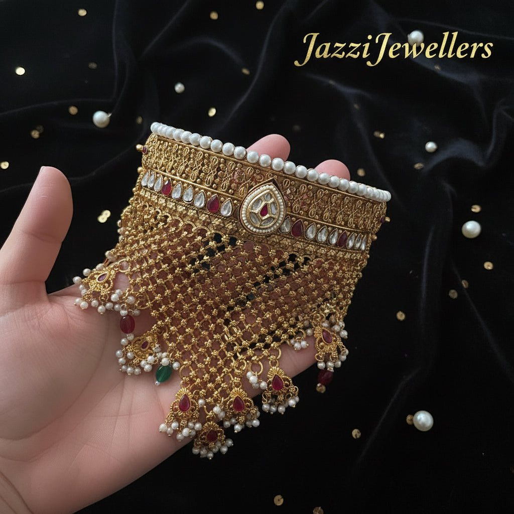 The Royal Heritage Jali Choker Set