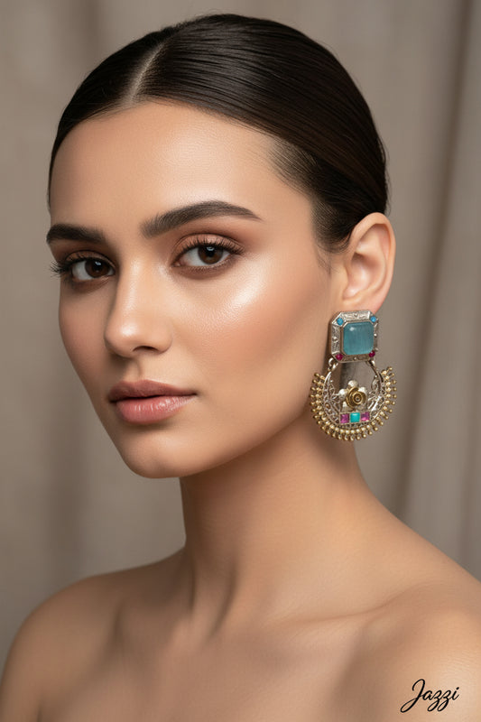 Chandbali Stud Earrings