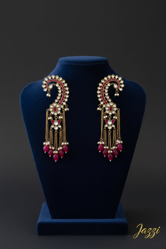Kundan Ear Cuffs