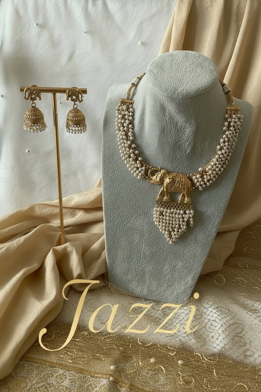 The Gaja Pearl Statement Necklace