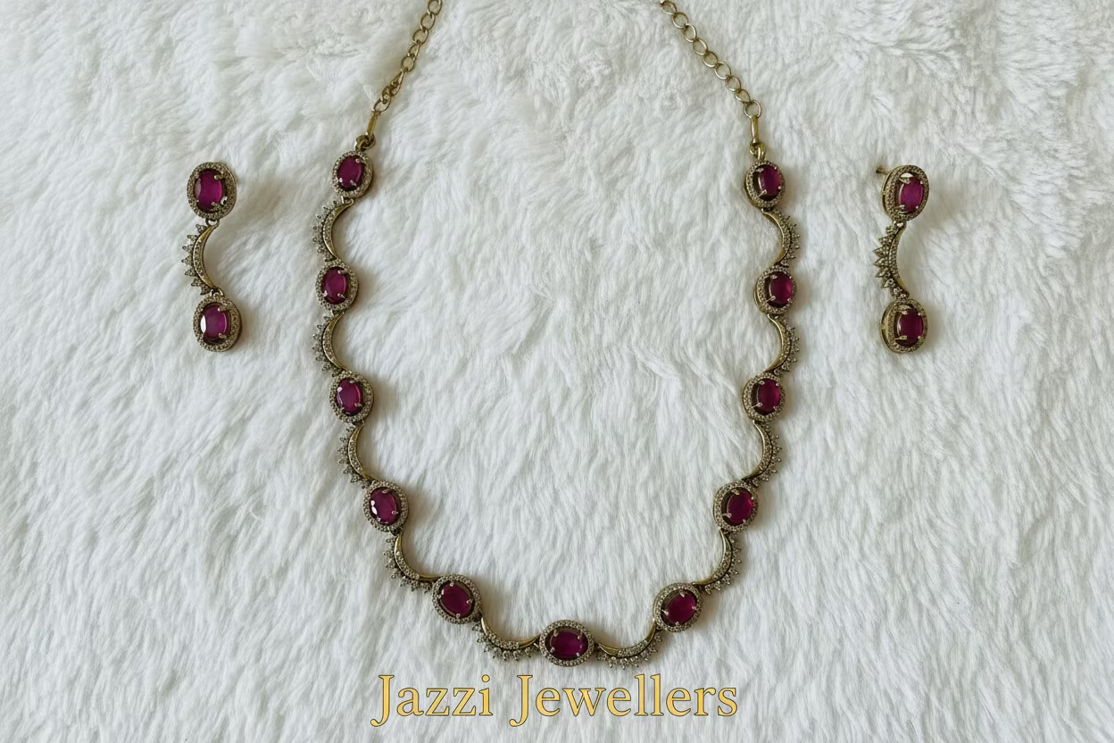 Ruby Serpentine Sparkle Set