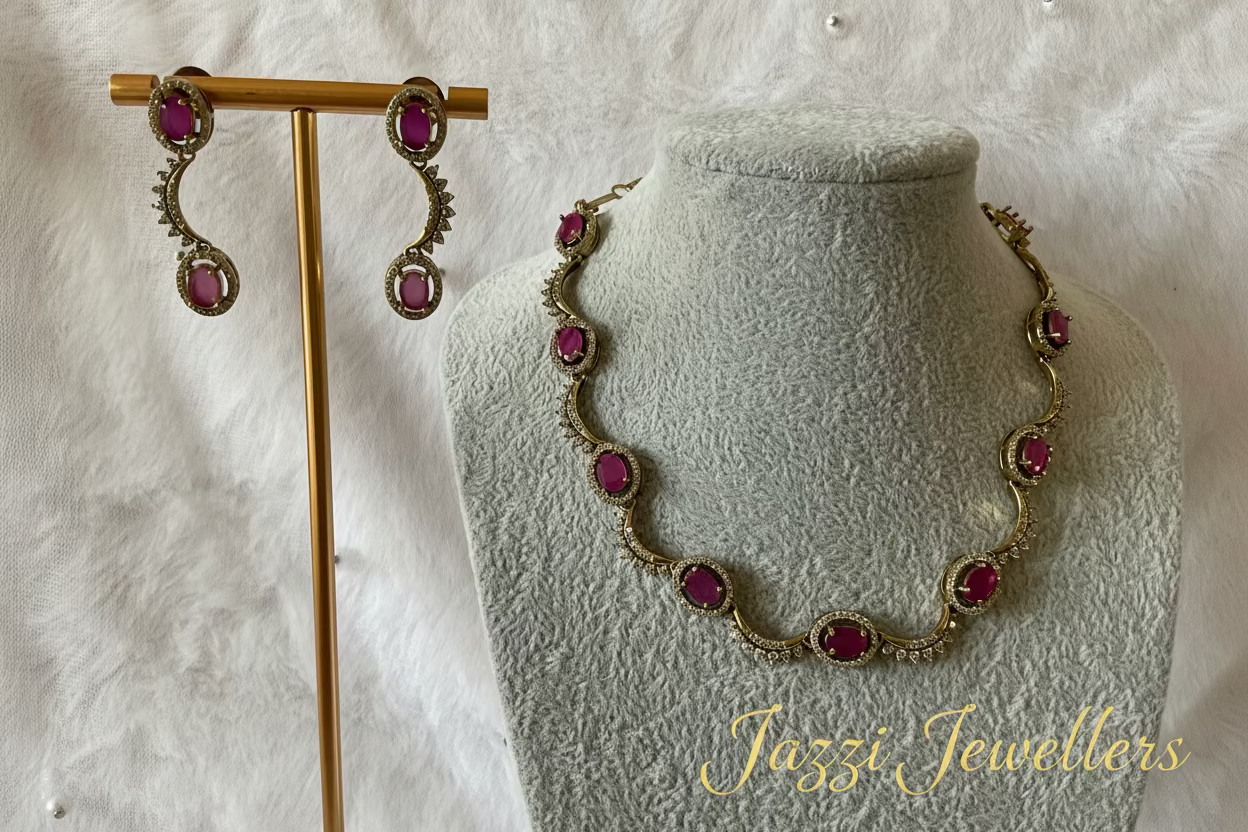 Ruby Serpentine Sparkle Set