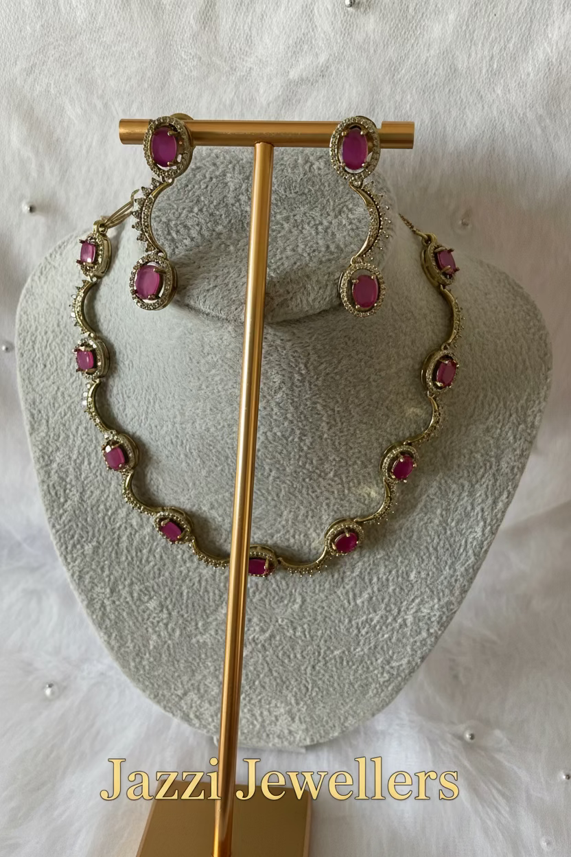 Ruby Serpentine Sparkle Set