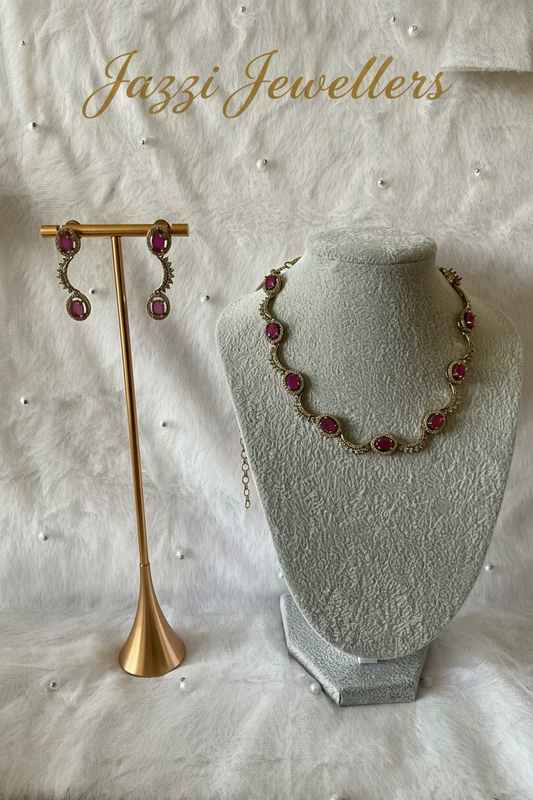 Ruby Serpentine Sparkle Set