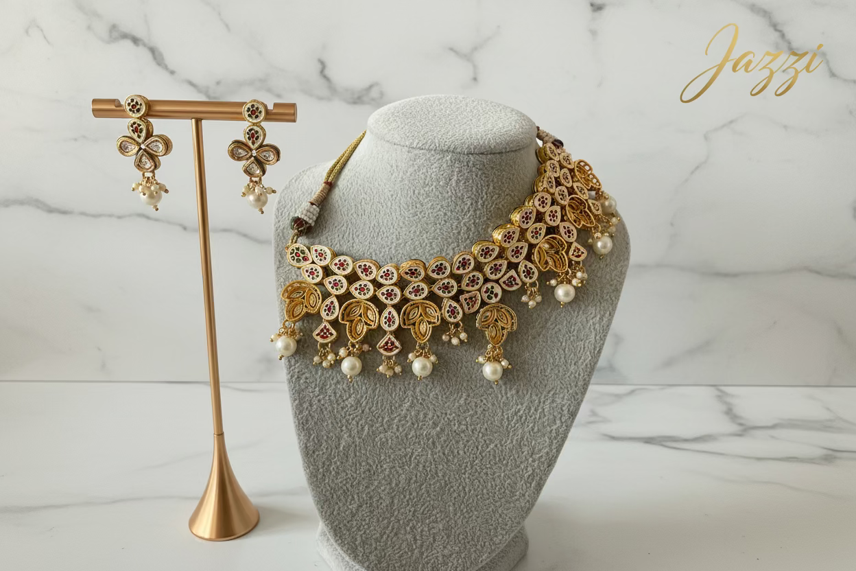 The "Noor-e-Afsana" Kundan Choker