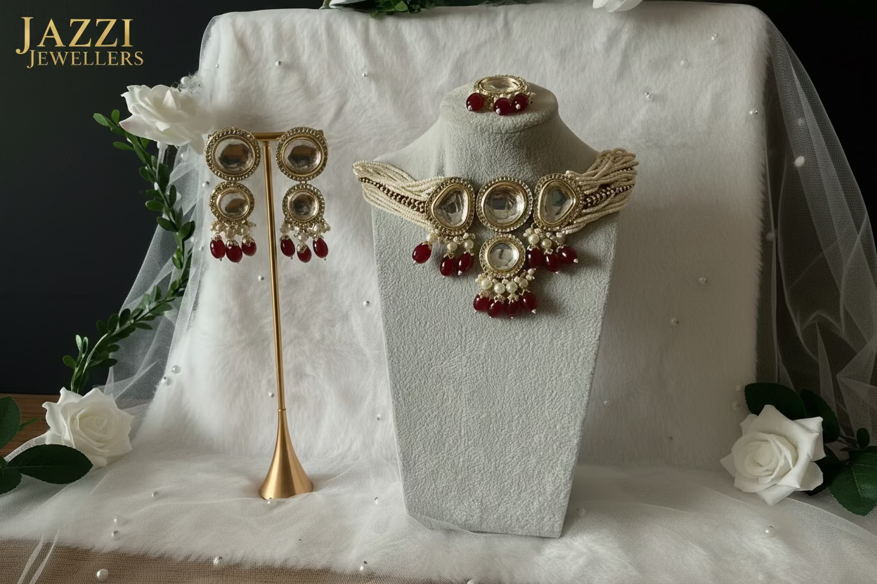 Riza Kundan Choker Set