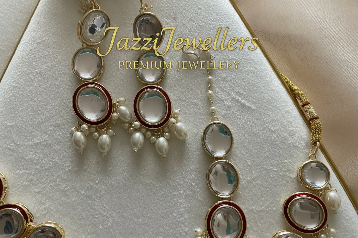 Noor-e-Moti Luxe Set – Petal Glow