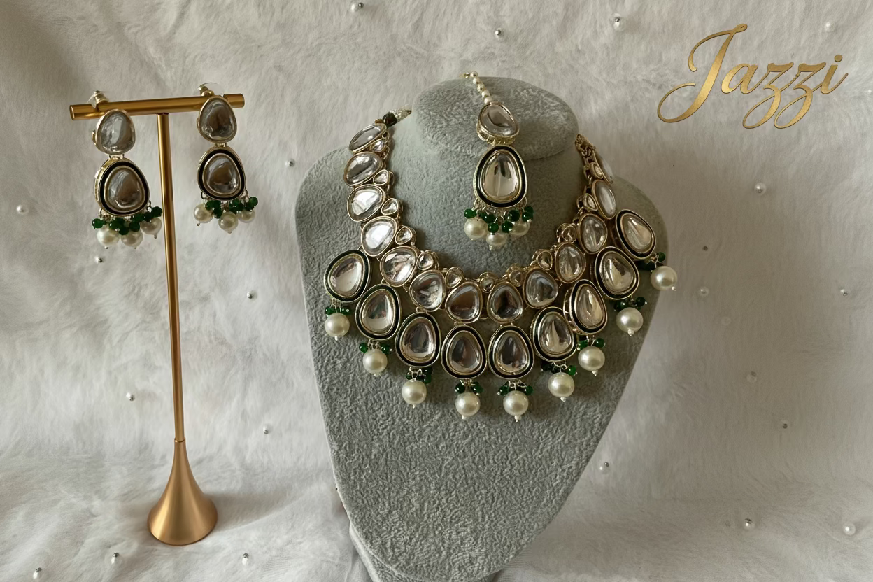 The verdant petal choker set