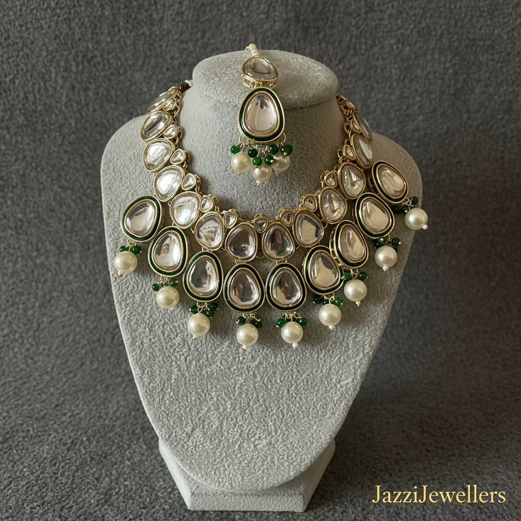 The verdant petal choker set