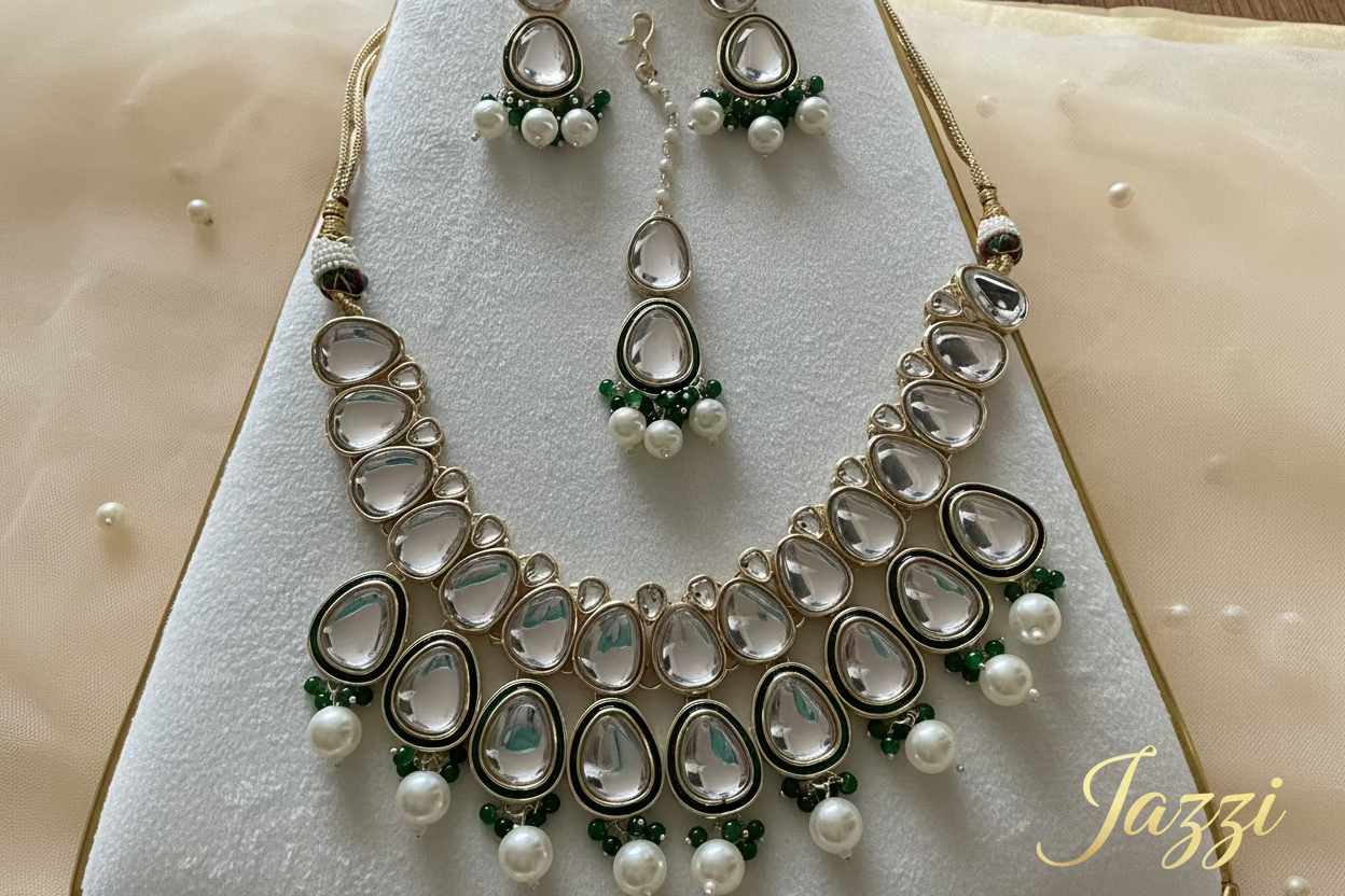 The verdant petal choker set