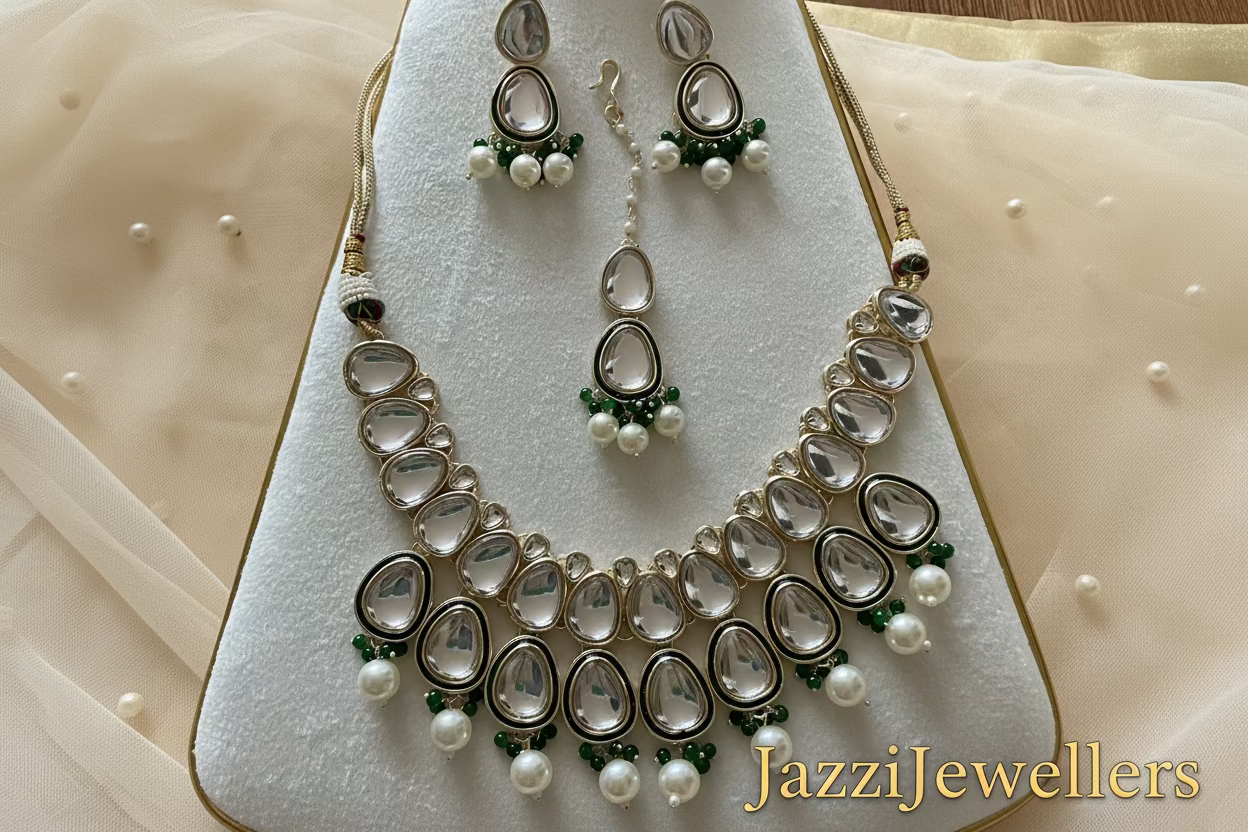 The verdant petal choker set