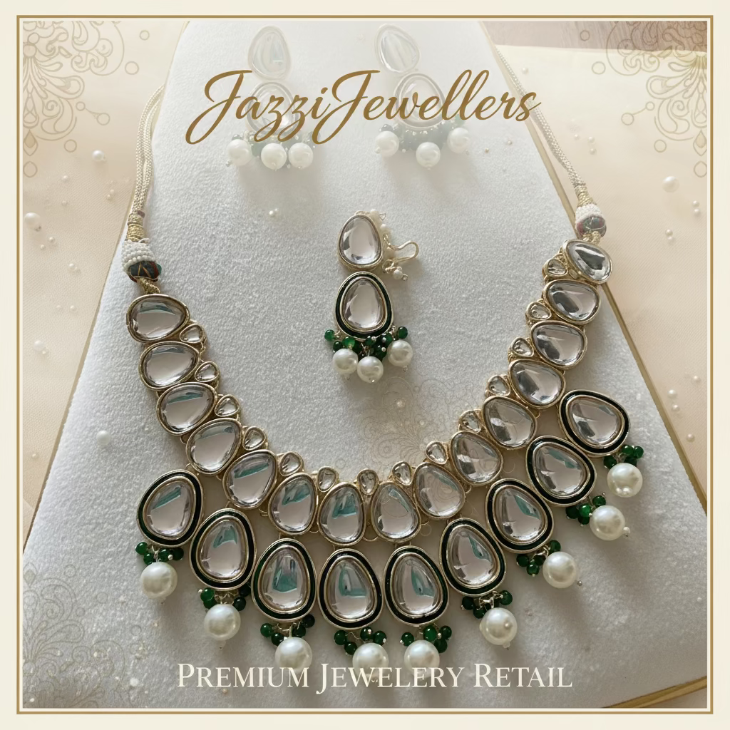 The verdant petal choker set