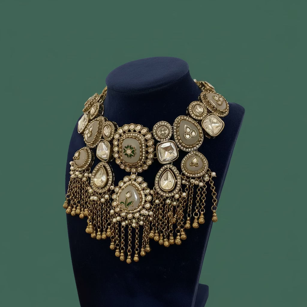 The Sultana Vintage Polki Set